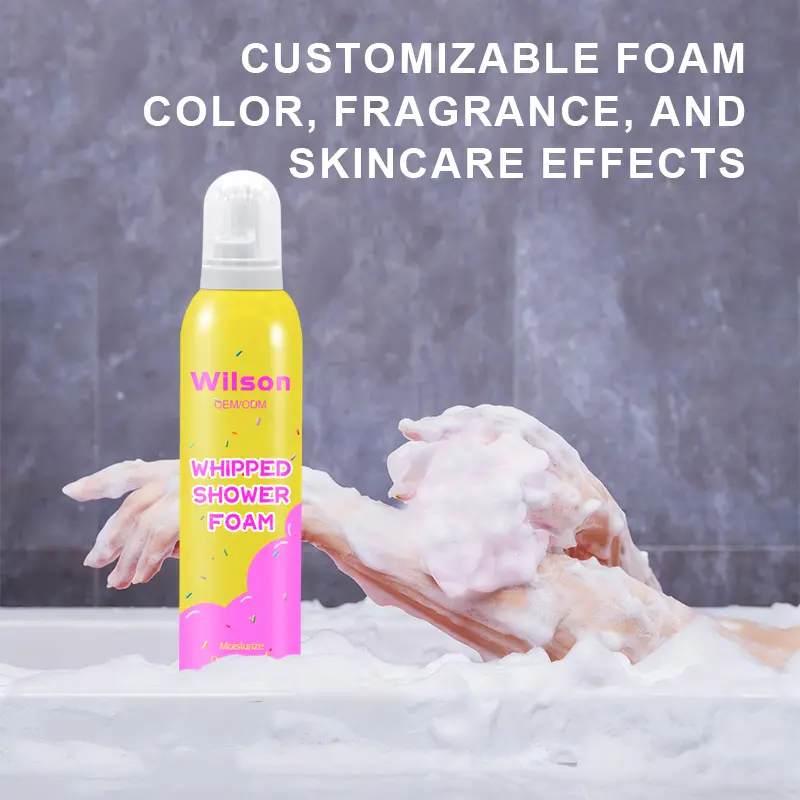 ​A totally different bathing experience, WIlson Amino Acid Scented Shower Mousse is so good!