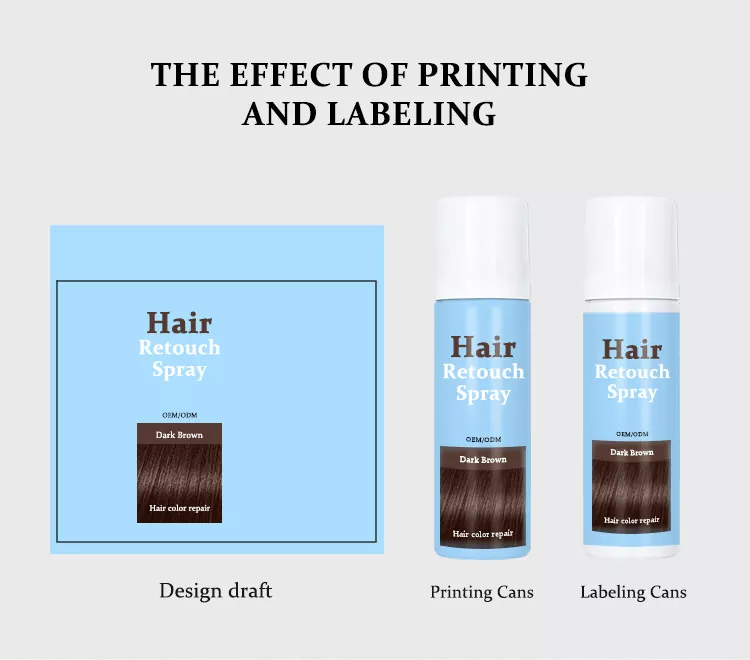 Root Structured Color Rendering Hair Retouch Spray