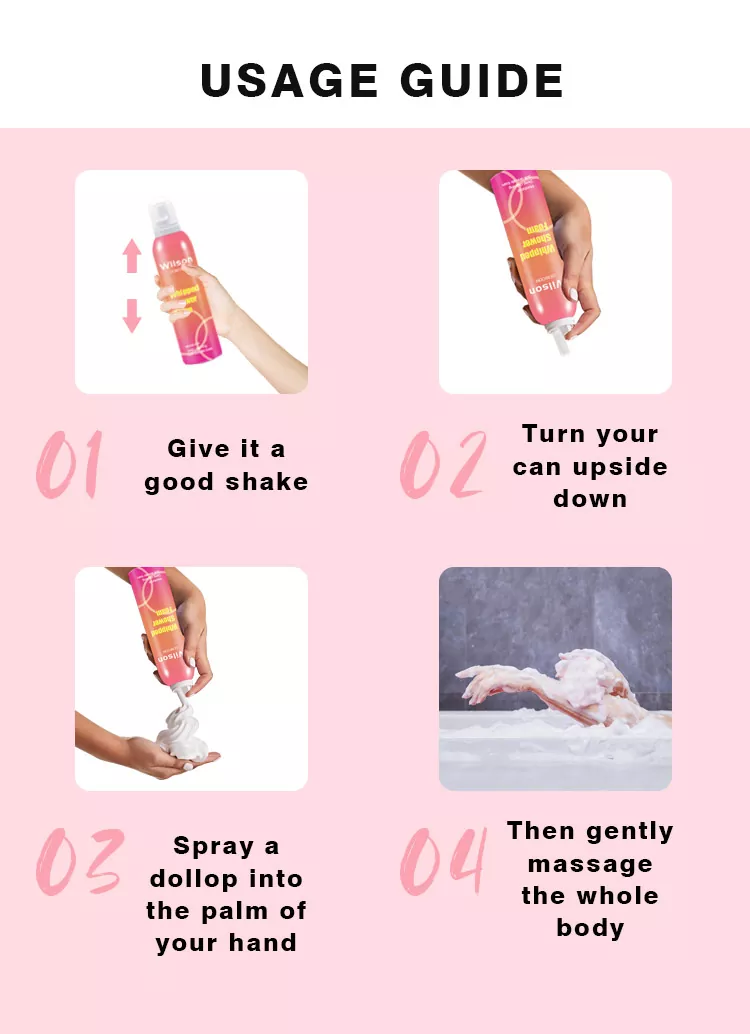 Nourishing Moisturizing Shower Foam