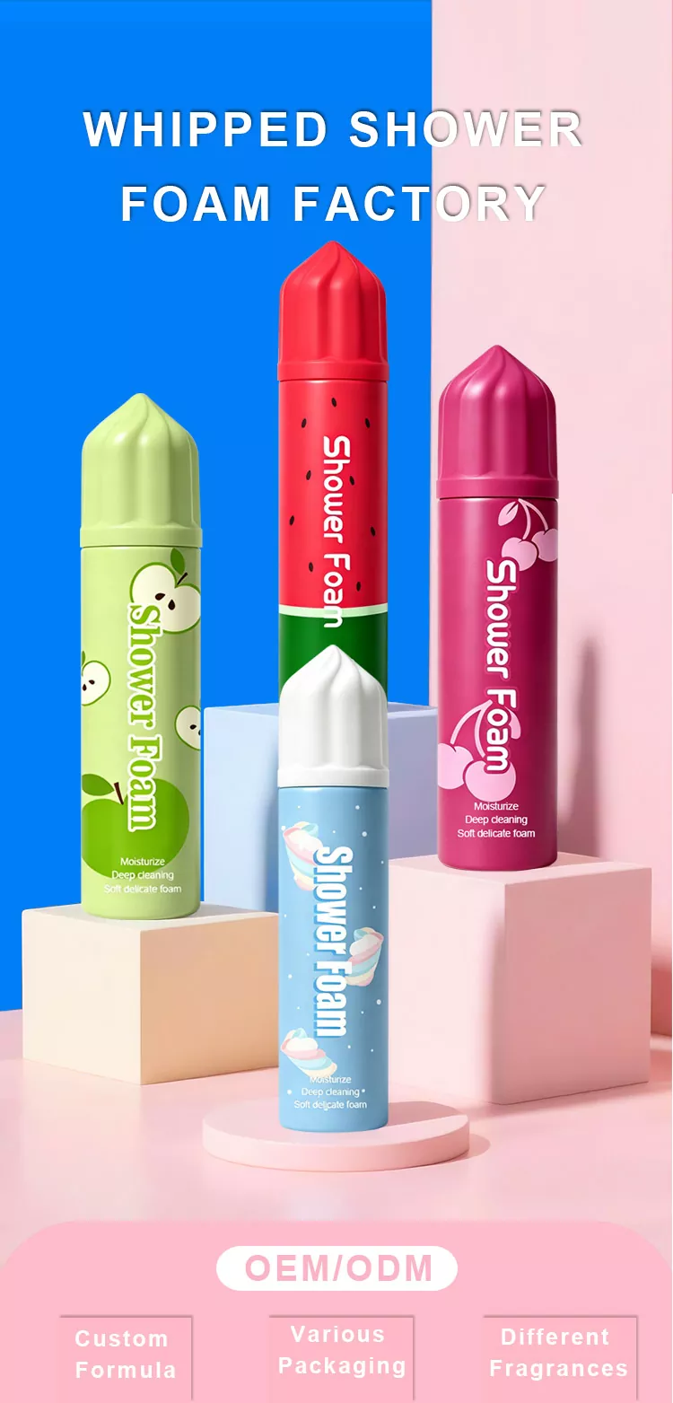 Gentle Oil-control Skincare Shower Foam
