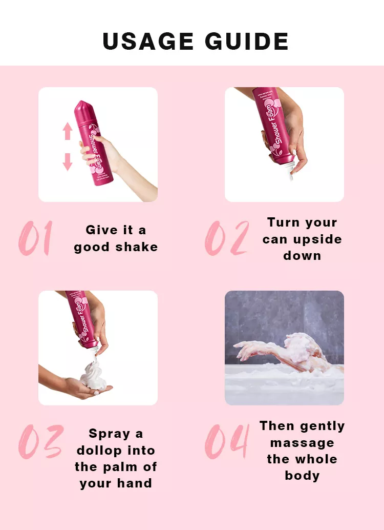 Gentle Oil-control Skincare Shower Foam